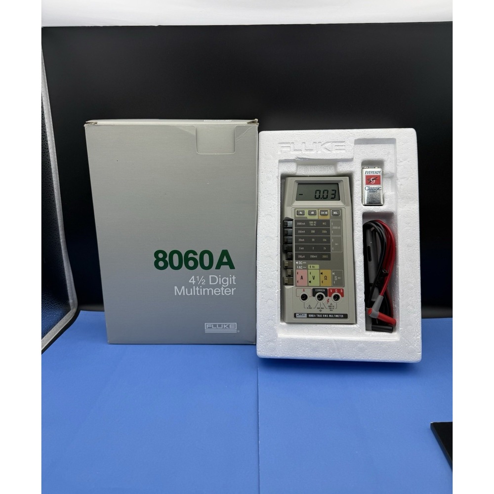 Fluke 8060A True RMS Multimeter - Mint Condition - Still in original packaging.